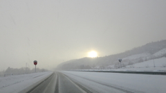winter highway