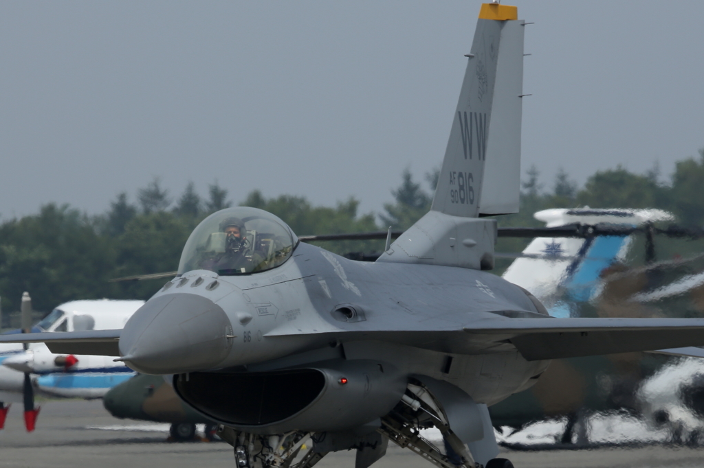 PACAF F-16 DEMOTEAM (2014千歳基地航空祭）