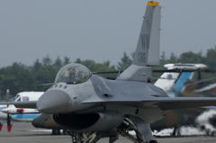 PACAF F-16 DEMOTEAM (2014千歳基地航空祭）