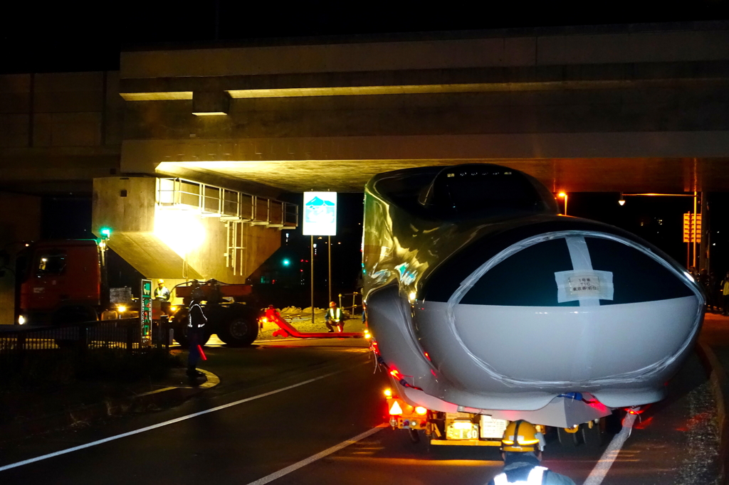 H5系北海道新幹線　H2編成陸送