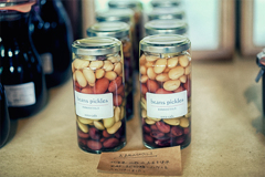 beans pickles