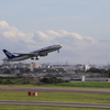 初めての飛行機