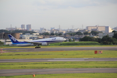 初めての飛行機