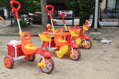 公園にて