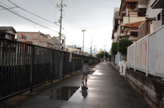 雨あがり