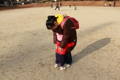 公園にて