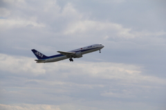 初めての飛行機