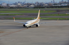 初めての飛行機