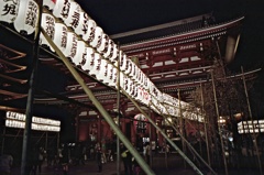 夜のお寺