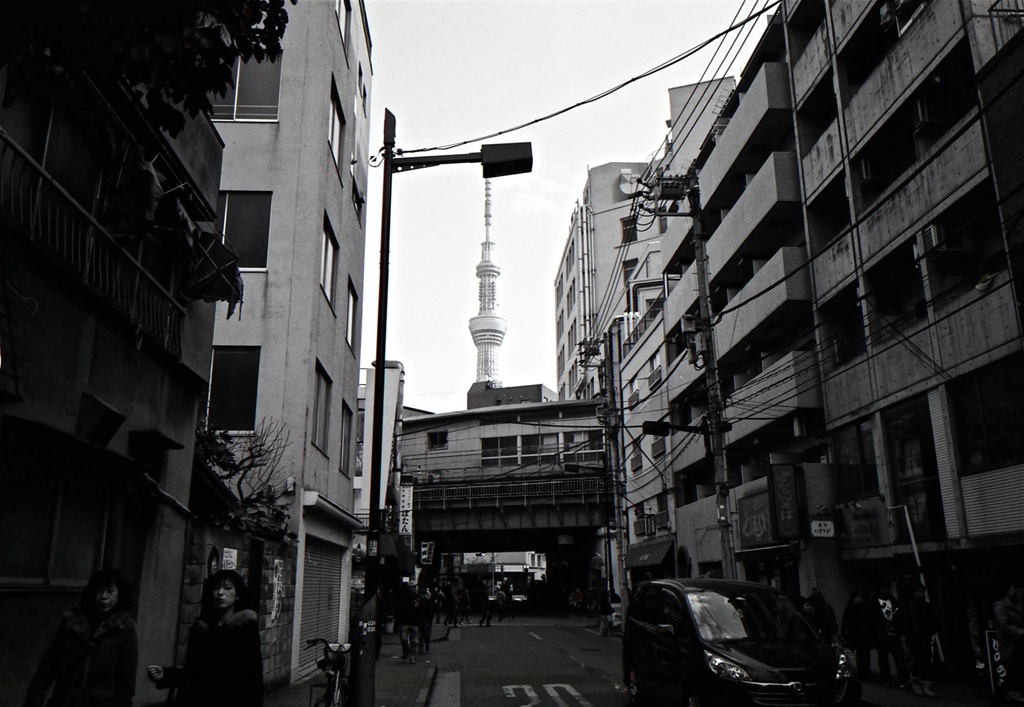 浅草(a railway bridge)