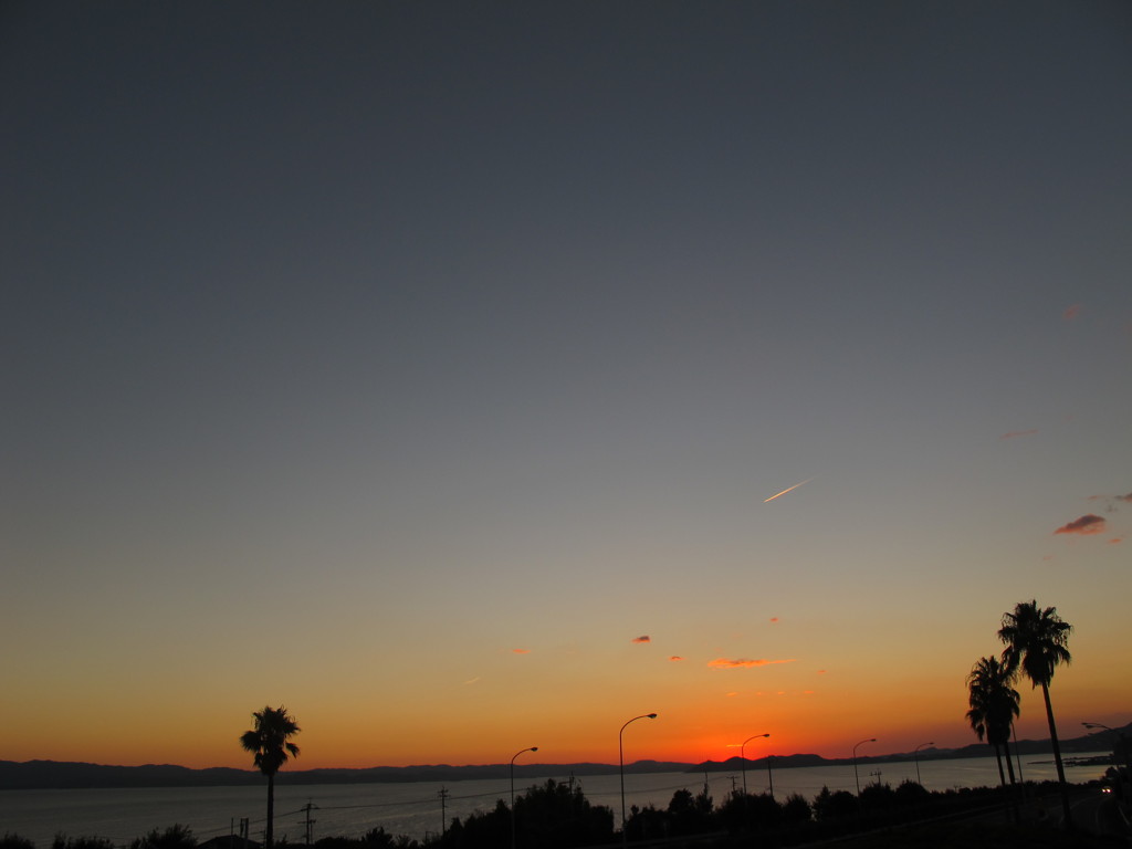 東彼杵からの夕日