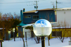 丸い空