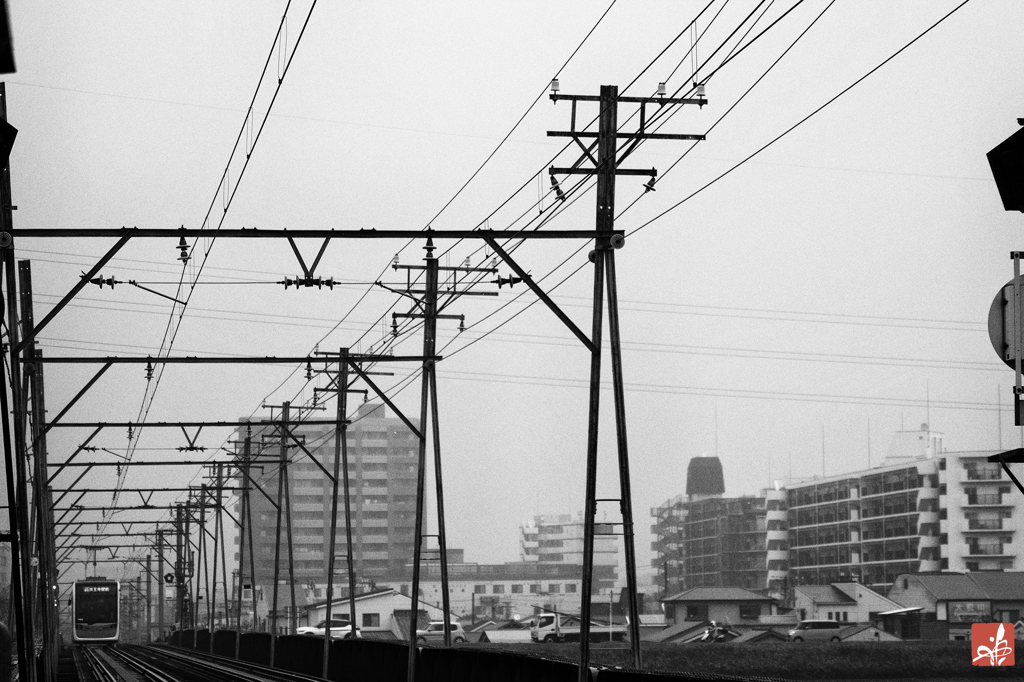 橋梁に響き渡る音