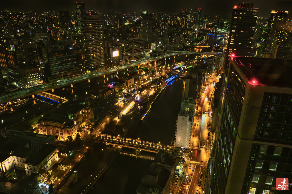 中州の夜景に魅せられて…