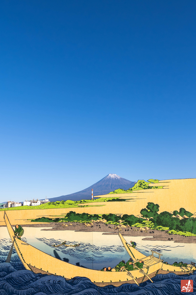 天保の船頭たちも仰いだ名峰