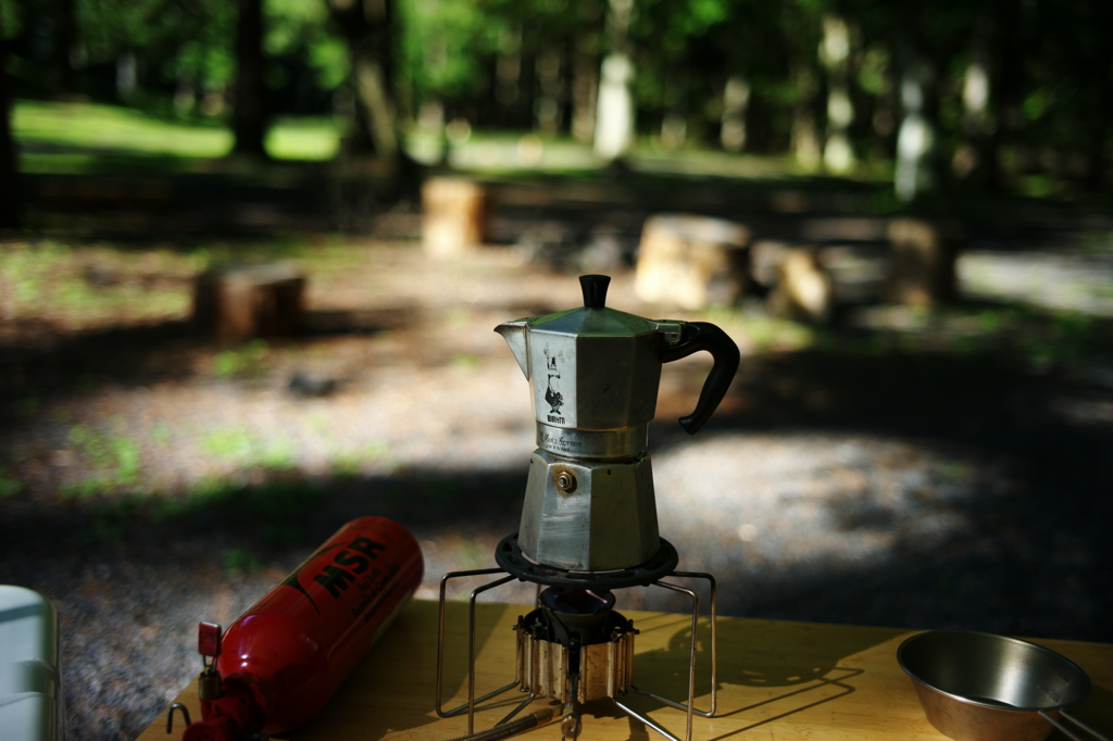 森のカフェ