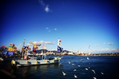 漁港風景/謹賀新年 漁港風景/謹賀新年