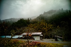 里山の朝２