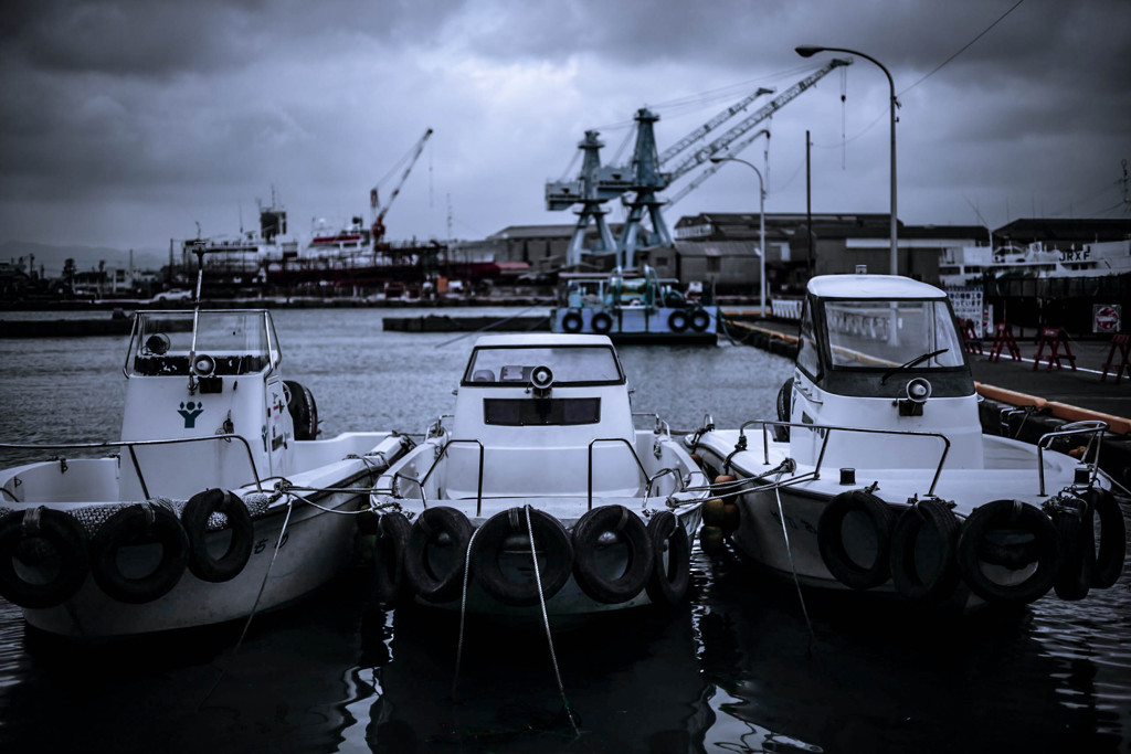 Three boats