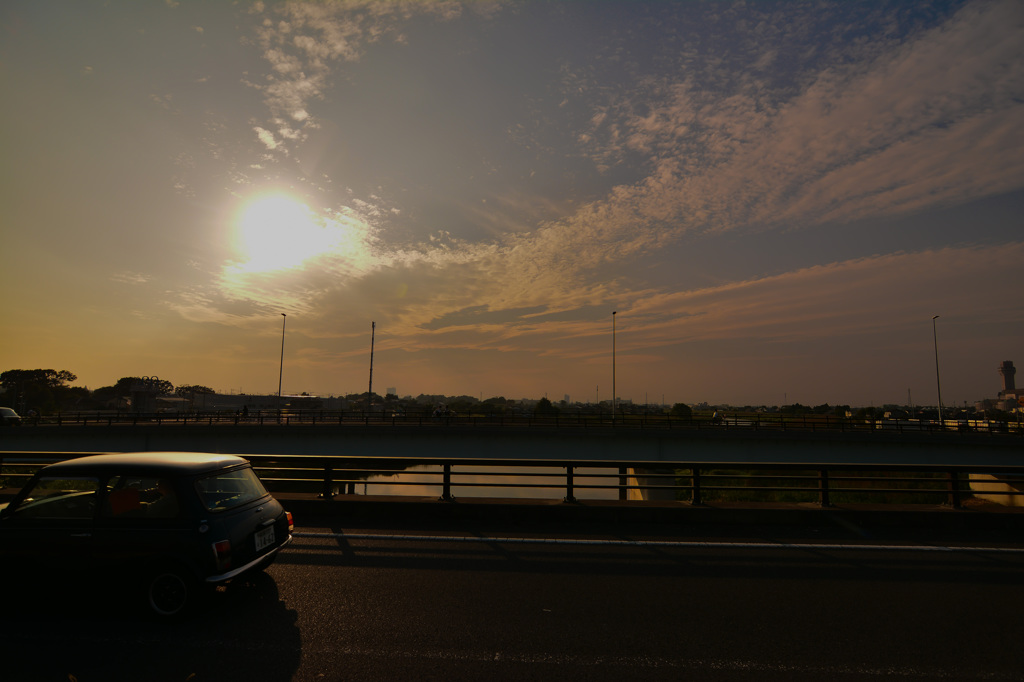 散歩道の風景