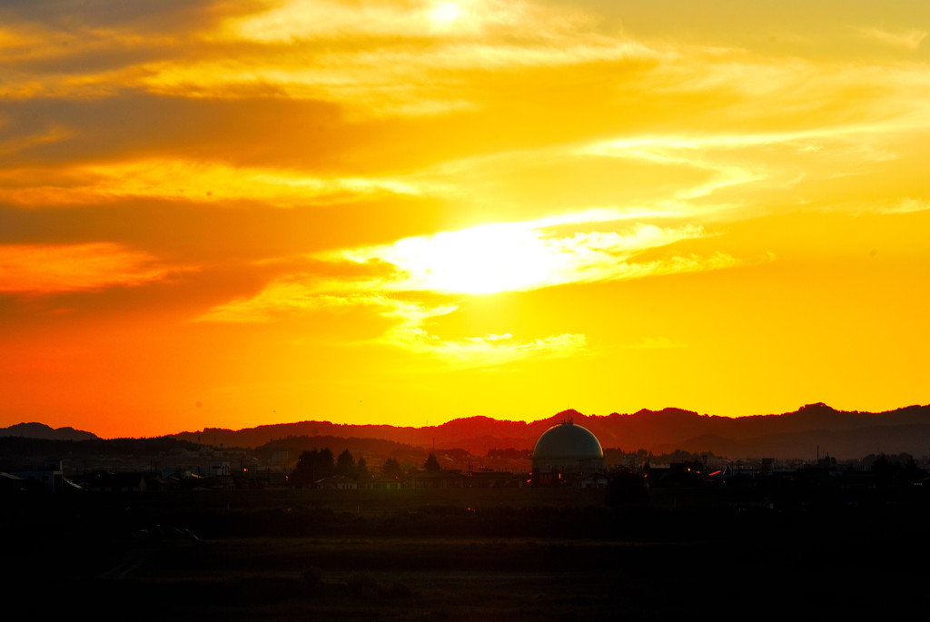 あの日の夕日