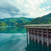 新緑の奥多摩湖
