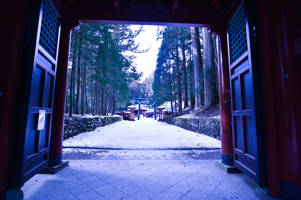二荒山神社へ
