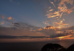 江の島の夕暮れ①