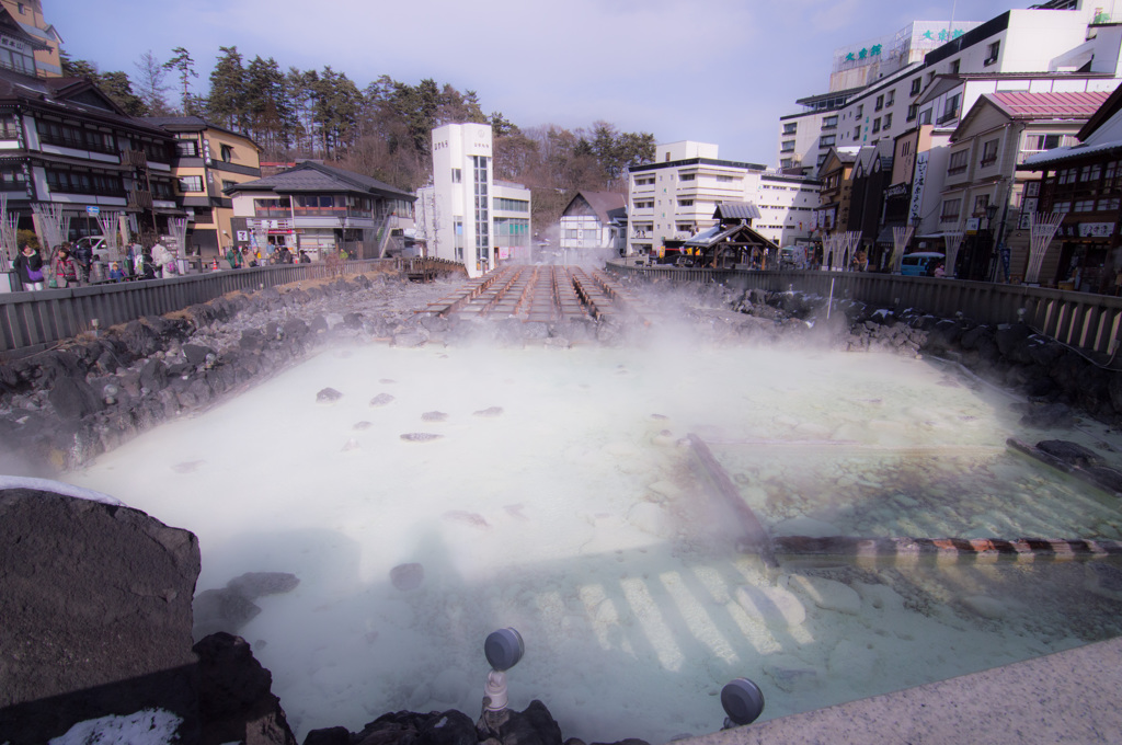 湯畑　