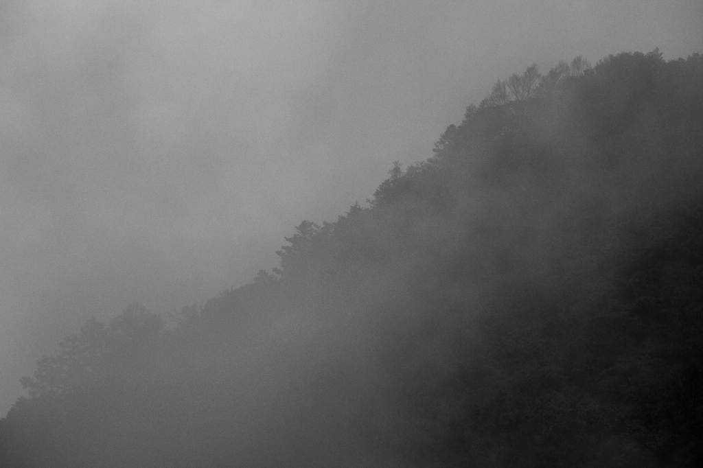 日光の山にて