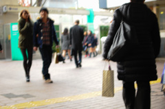 渋谷、喫煙所付近
