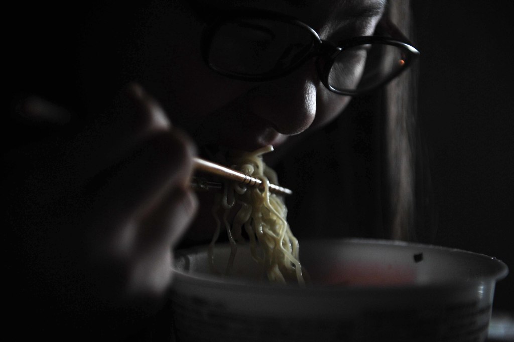 麺を食う