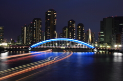 永代橋の夜景