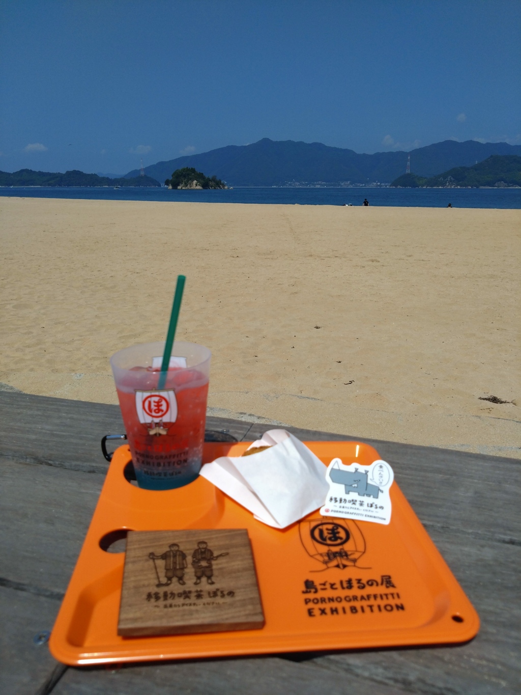 島ごとぽるの展コラボフード（しまなみビーチ）