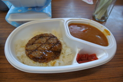 山小屋での晩御飯