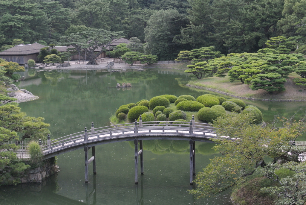 栗林公園の風景