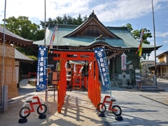 大山神社で安全祈願