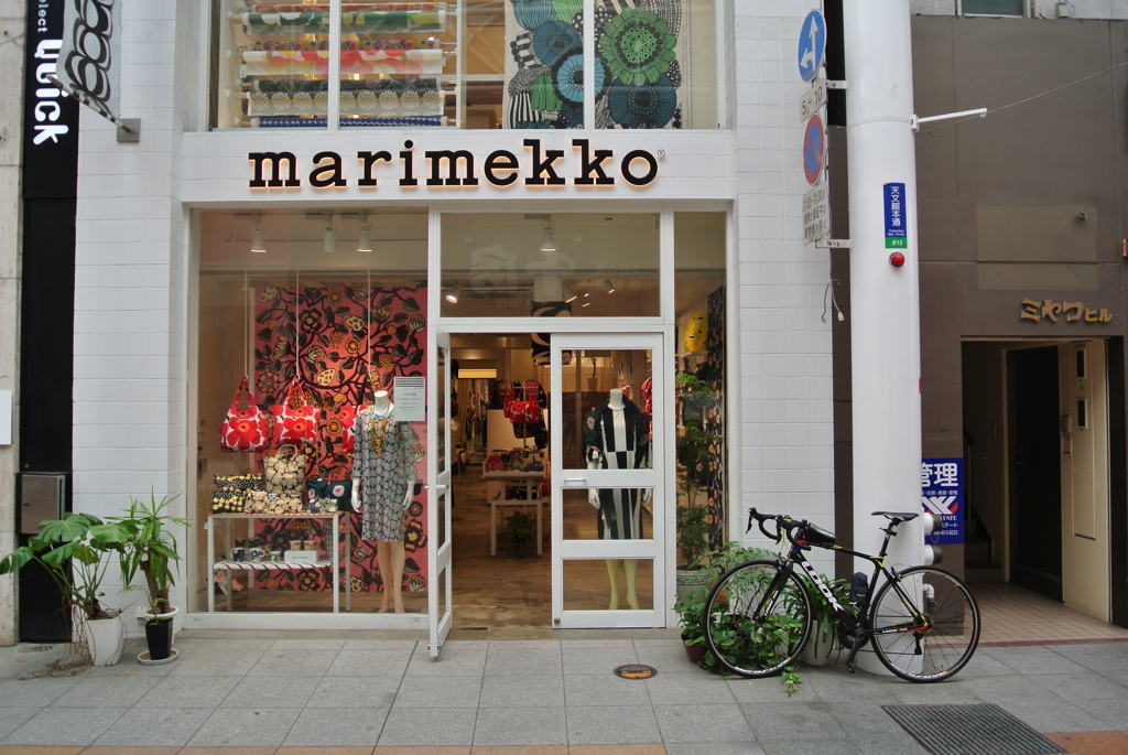 marimekkoのお店が鹿児島に（笑）