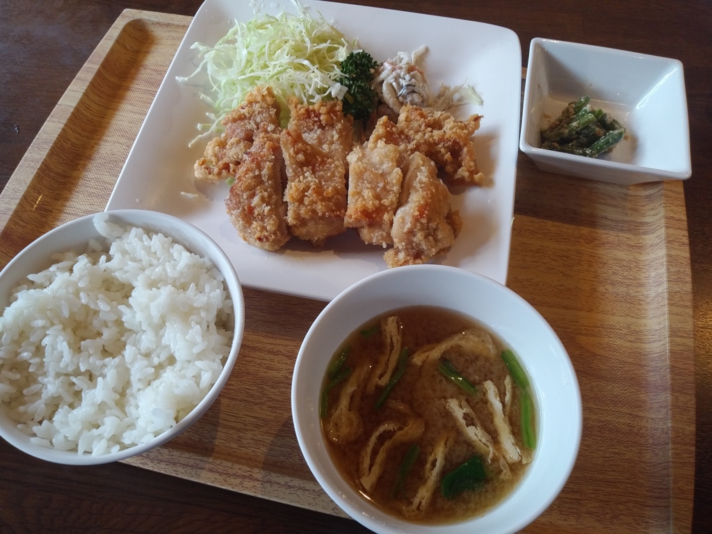 山賊焼きがとてもボリューミーすぎて食べきれなかった（笑）