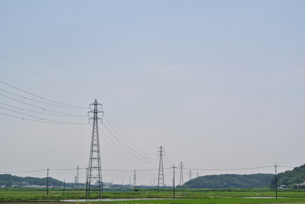 高架電線