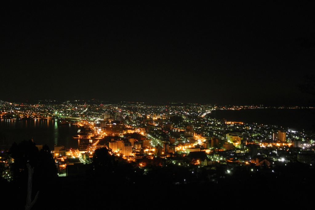 函館の夜景