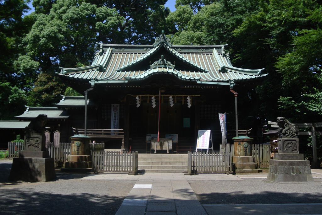 代々木八幡神社本殿