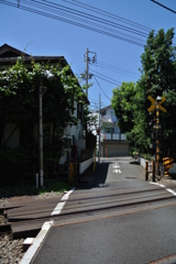 秒速5センチメートルの踏切