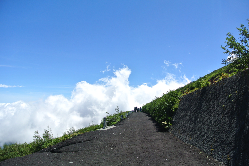 これから登山開始です！