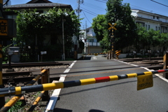 秒速5センチメートルの踏切