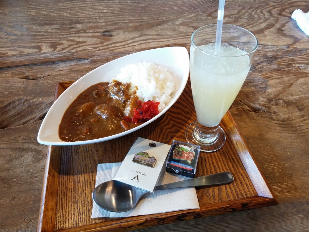 美ヶ原高原 王ヶ頭ホテルのカレー