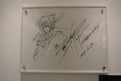 野村さんのサイン！