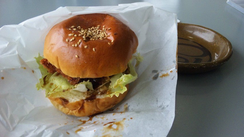 能登島のハンバーガー
