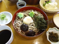 貴船のお蕎麦と湯葉