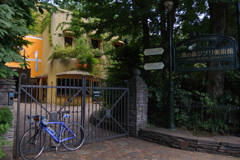 自転車とジブリ美術館